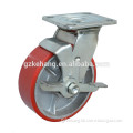 machinery caster wheel and side mount PU castor and wheel